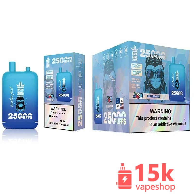 Bang 25000 Puffs Disposable E-Cigarette 46ml Capacity 650mAh Rechargeable, 12 Flavors, Nicotine Options - 画像 (4)