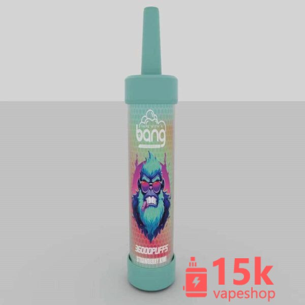 バング 36000パフ 使い捨てベイプ 40ml - RGB LEDライト, 充電式, 0%-5% ニコチン, フルーツフレーバー