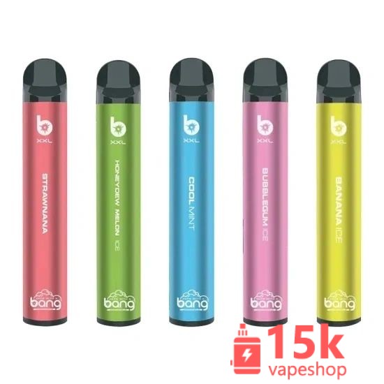 Bang XXL 2000 Puffs Disposable Vape 5% Nicotine, 6ml Pod, 800mAh Battery - Wholesale - 画像 (5)