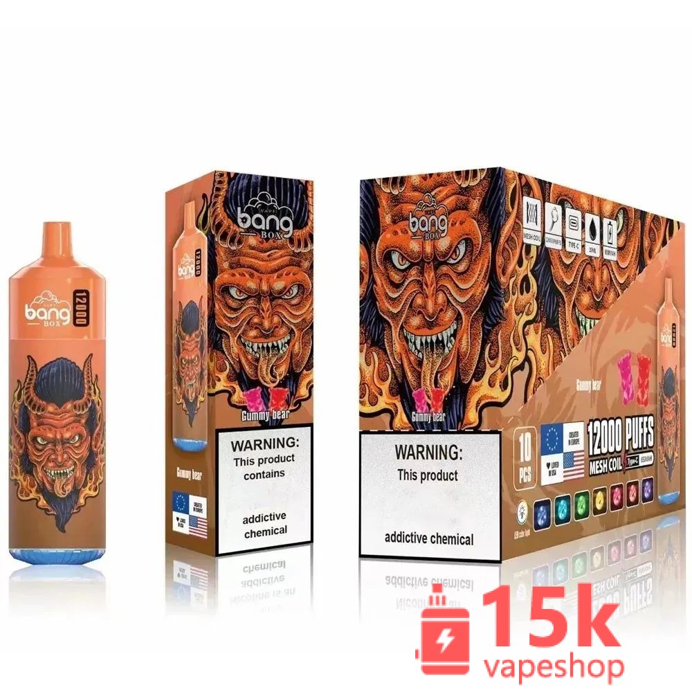 Europe and America's Favorite Disposable Vape Pen Bang Box 12000puffs - 画像 (5)