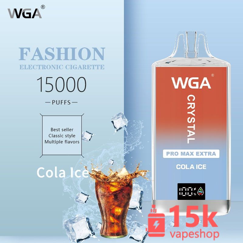 Europe Wholesale Crystal 15K Disposable Vape - Fruit Flavors, 2%/5% Nicotine, FDA Certified - 画像 (5)