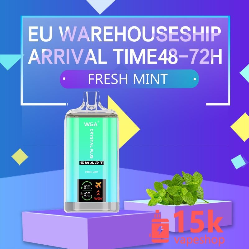 Europe Wholesale Crystal 16K Disposable Vape - Dual Mesh Coil, Fruit Flavors, 2% & 5% Nicotine - 画像 (6)