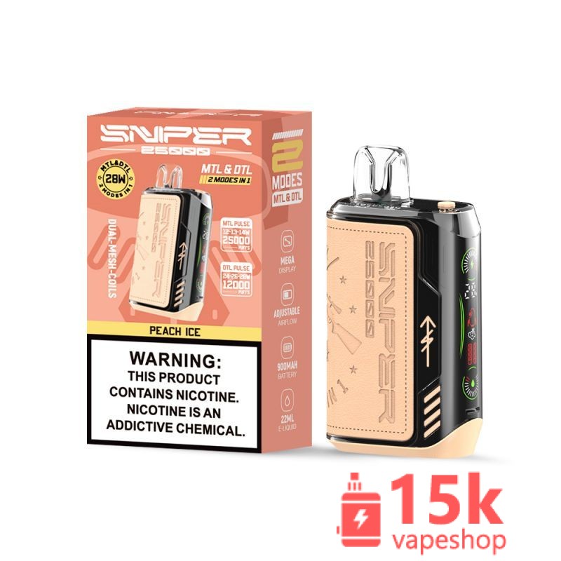 Online Shopping Vapmod Sniper 25000 Puffs Qd132 Hot Brand Warehouse Germany Vape Hookah Randm Disposable Vapes Waka - 画像 (4)