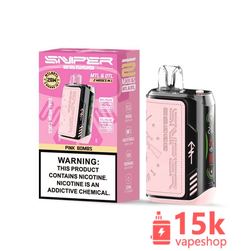 Online Shopping Vapmod Sniper 25000 Puffs Qd132 Hot Brand Warehouse Germany Vape Hookah Randm Disposable Vapes Waka - 画像 (3)
