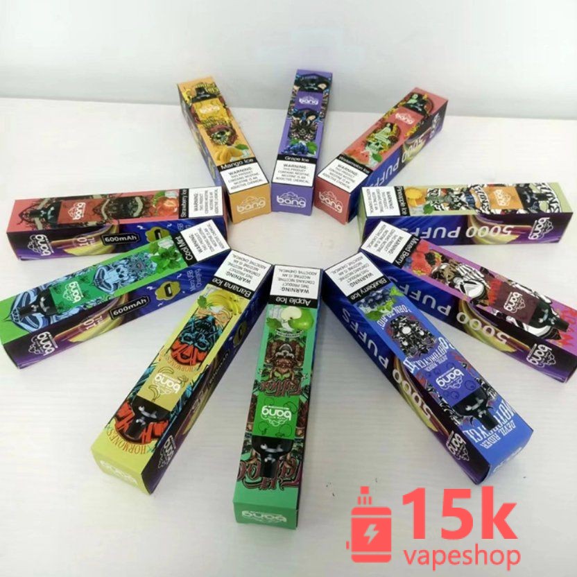Wholesale Bang 5000 Puffs Disposable E Cigarette Disposable Vape Box 600mAh - 画像 (4)