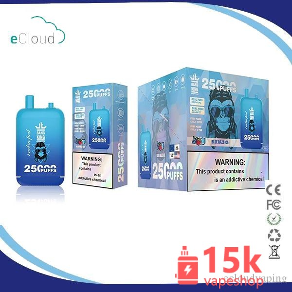 Wholesale Bang King 25000 Puffs Disposable Vape - 23ml Capacity, Fruit Flavors, 0%-5% Nicotine - 画像 (2)