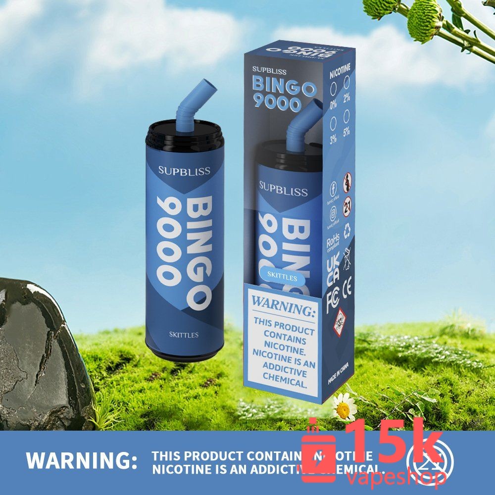 Wholesale Fumot Supbliss Bingo 9000 Puffs E-Cigarette Pod Kit with Fruit Flavors - Custom Logo Available - 画像 (5)