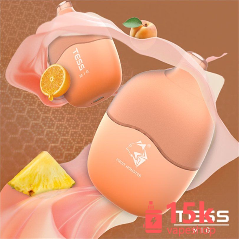 ⁦Xcelencia TESS 8000 Puffs Disposable Vape 650mAh Wireless Charging, Fruit Flavors, FDA Certified⁩ - الصورة ⁦2⁩